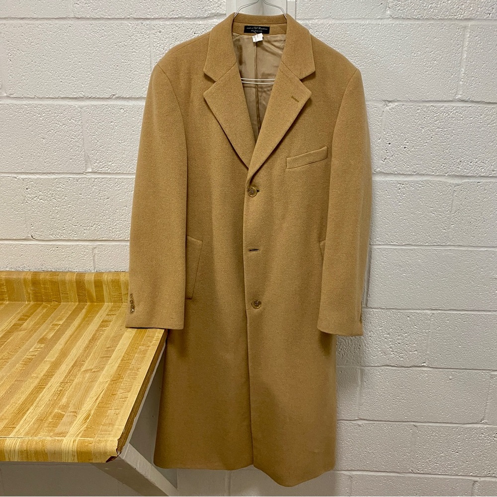 Ralph Lauren Camel Hair Coat 40L overcoat